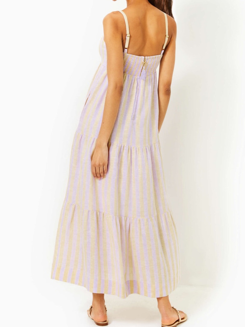 Lilly Pulitzer • Javanne Linen Maxi Dress - Picture 3 of 16